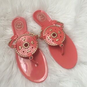 Jack Rogers jelly sandals size 10
